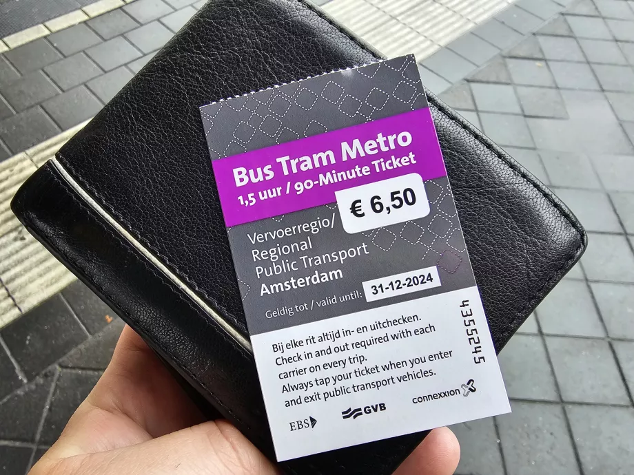 90 minučių bilietas