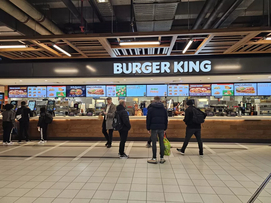 "Burger King", AMS oro uostas