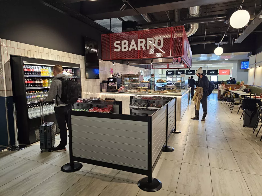 Restoranas "Sbarro", ne Šengeno dalis