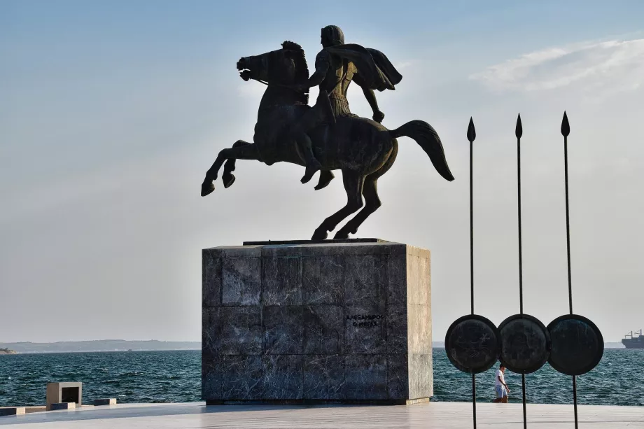 Aleksandro Didžiojo statula