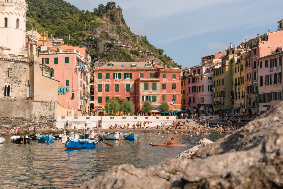 Vernazza paplūdimys