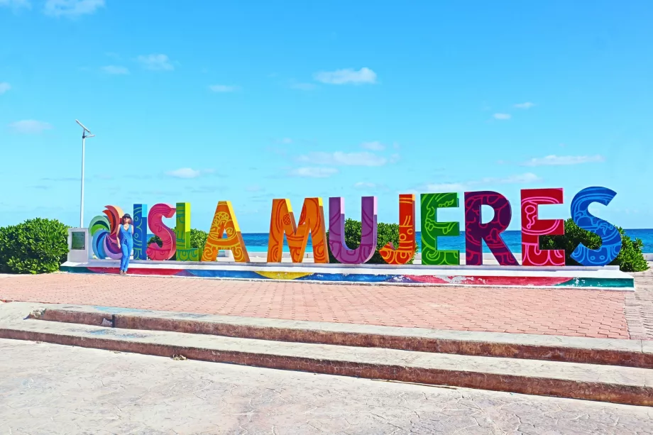 „Isla Mujeres“ ženklas