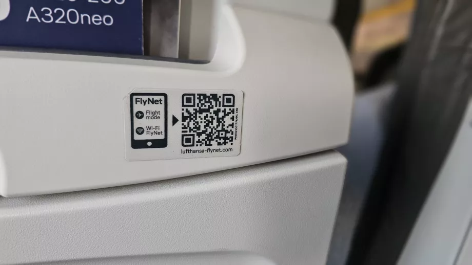 "Wi-Fi" ryšys skrydžio metu