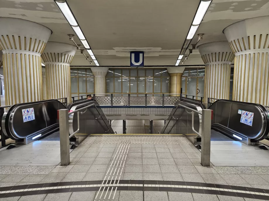 Įėjimas į metro (U-Bahn)