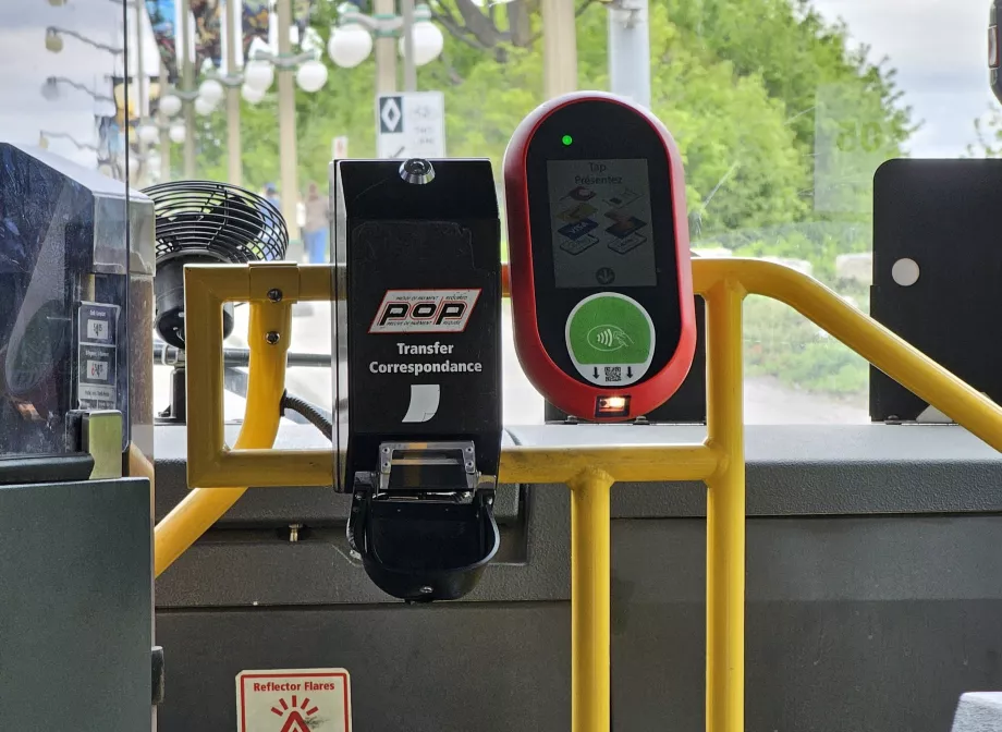 Bilietų tikrintuvas autobuse