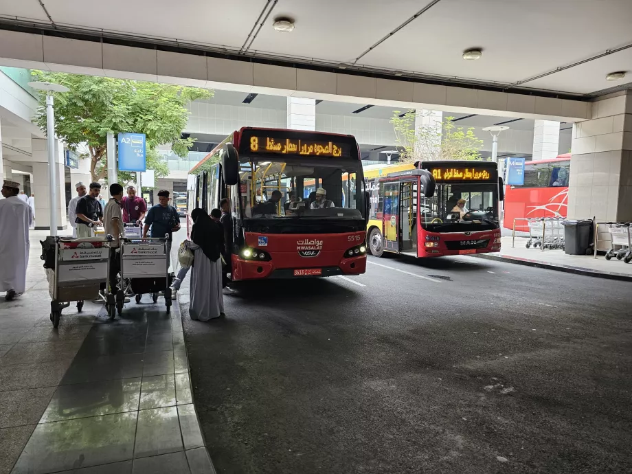 8 ir A1 linijų autobusai