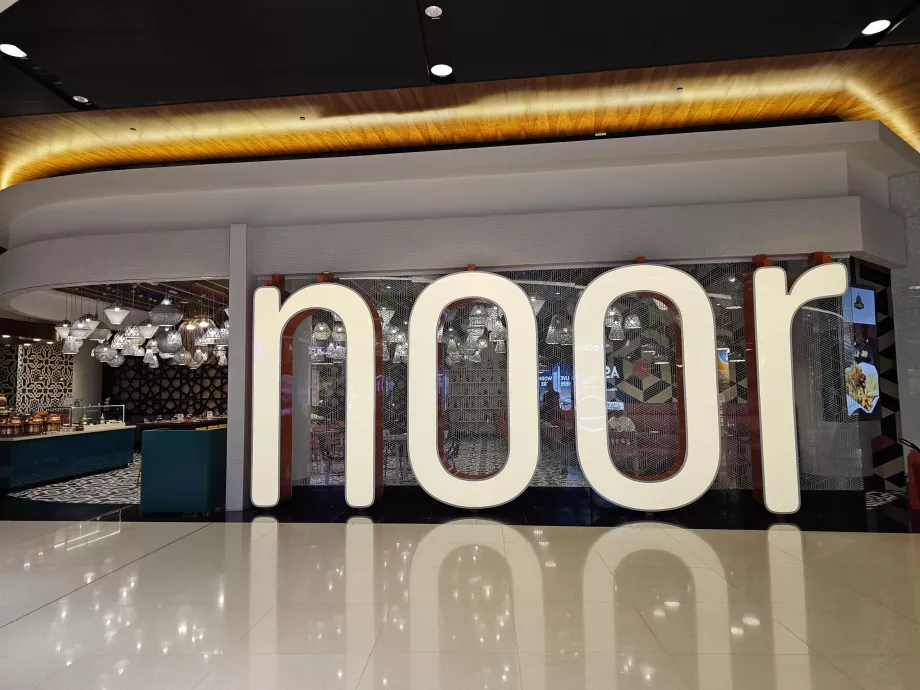 Restoranas "Noor", tranzito zona
