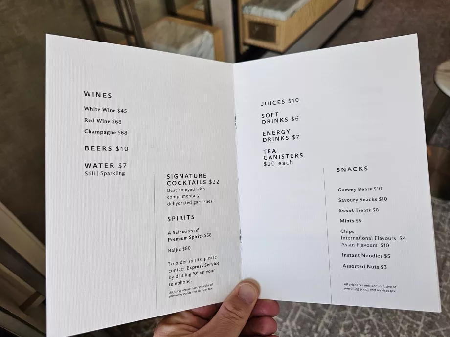 Minibaro kainoraštis