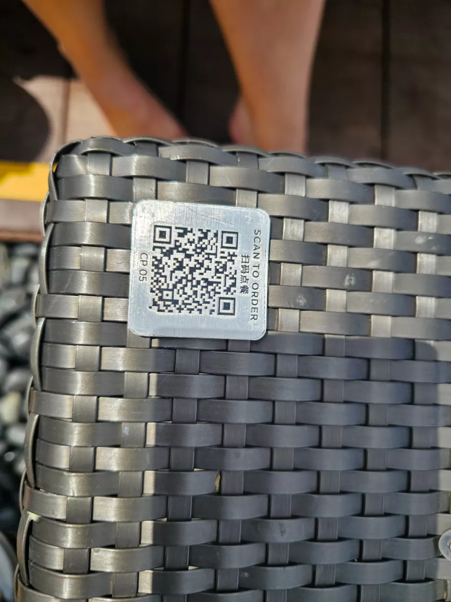 QR kodas užkandžiams į gultą užsakyti