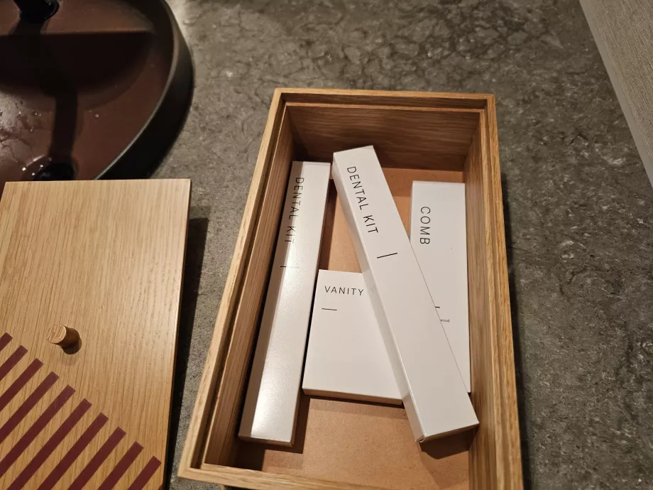 Patogumų rinkinys vonios kambaryje