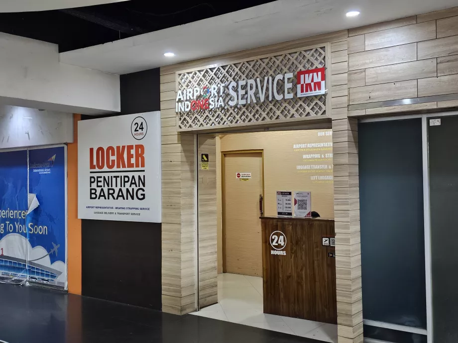 Bagažo saugykla, 1 terminalas