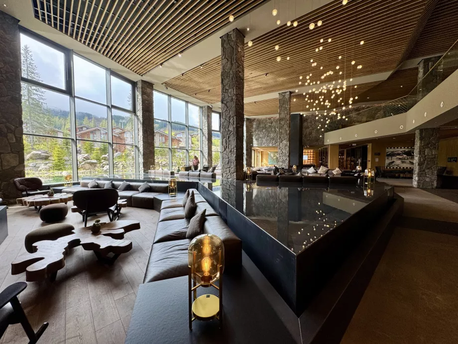 Vestibiulis su baseinu