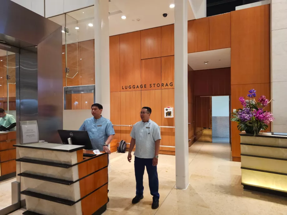 Svečių bagažo saugykla