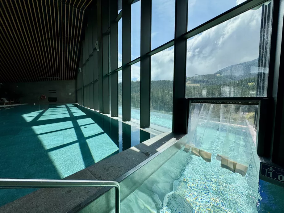 Įėjimas į lauko baseino dalį