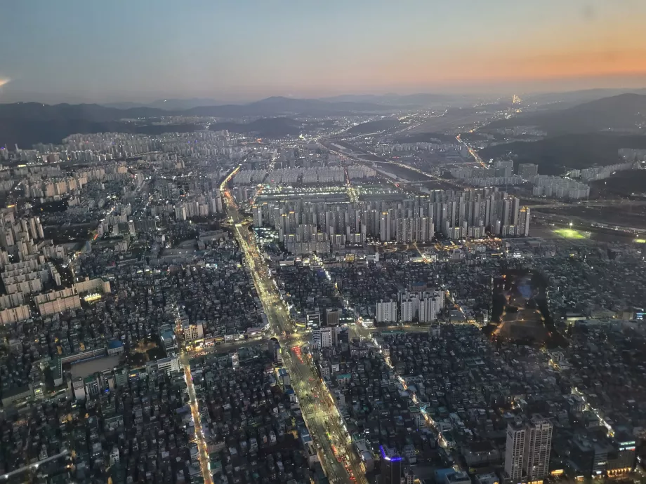 Vaizdas iš "Lotte World" bokšto