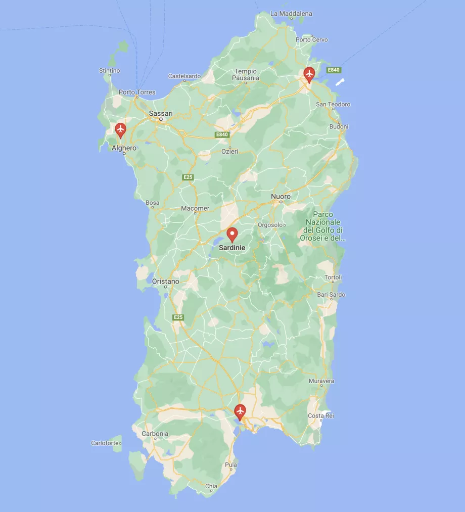 Sardinijos oro uostai