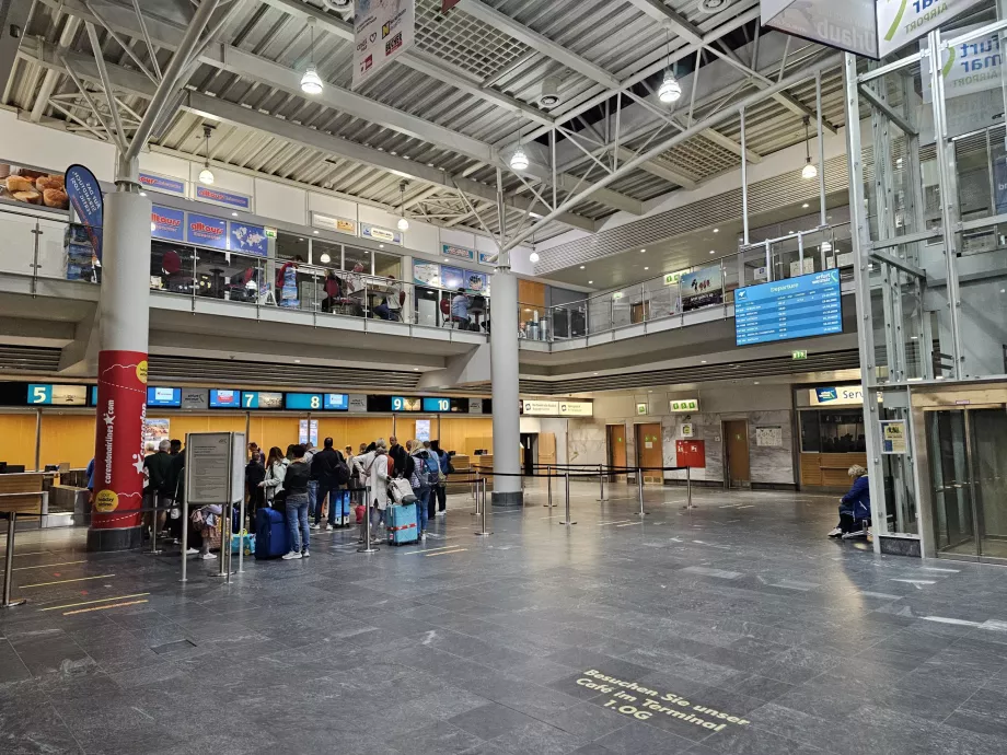 Atvykimas per oro uostą Erfurt