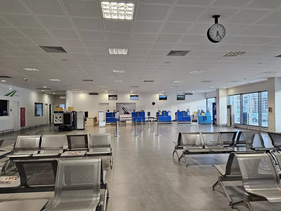 Registracijos langeliai, IOA oro uostas