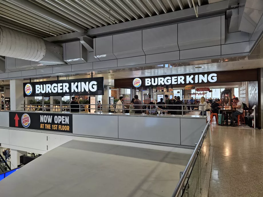 "Burger King", viešoji erdvė, 1 aukštas