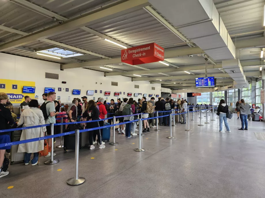 Registracijos salė, 1 terminalas