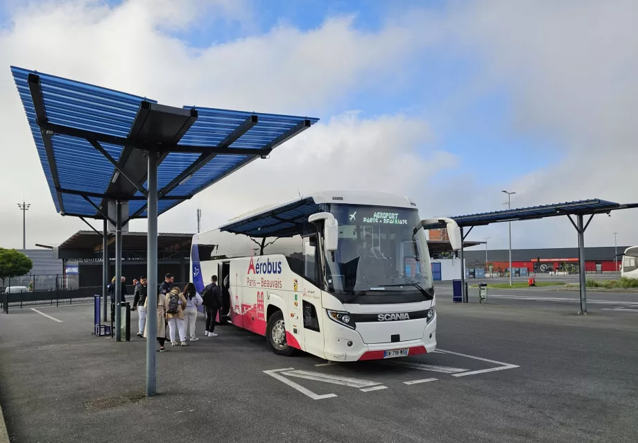 Autobusu į Paryžiaus centrą