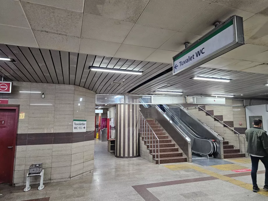 Viešasis tualetas metro stotyje