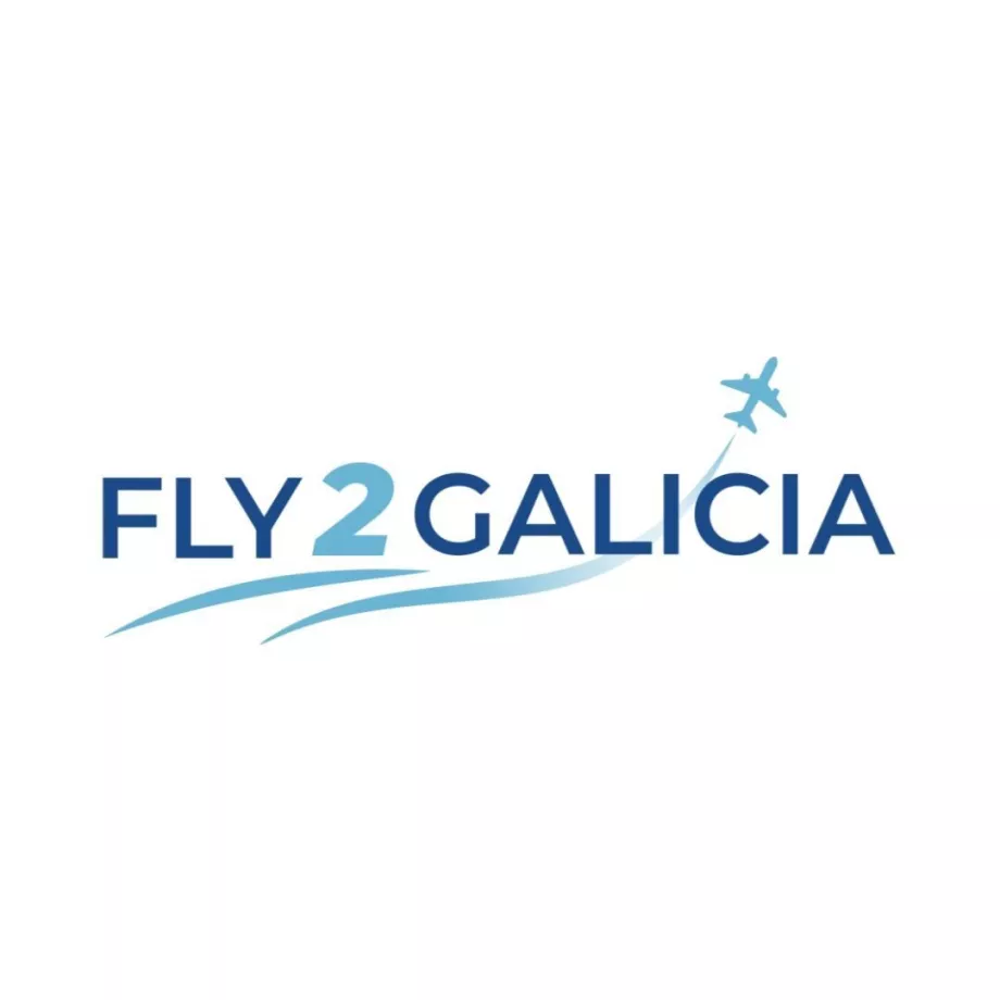 „Fly2Galicia“ logotipas