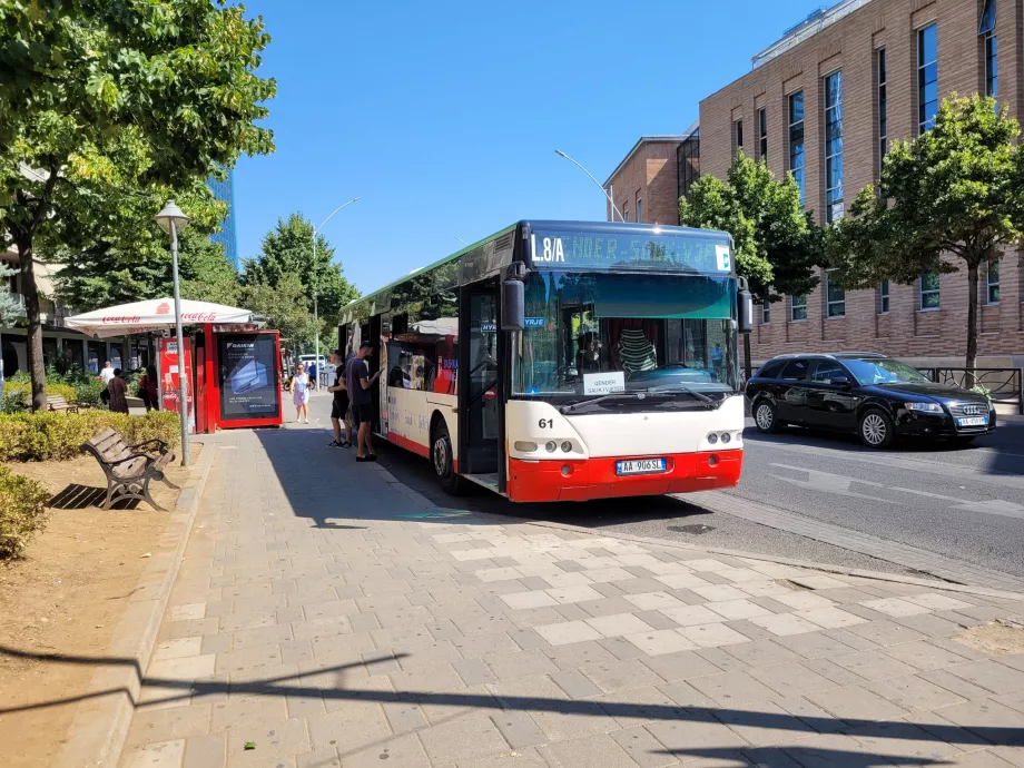 Autobusas Tirana