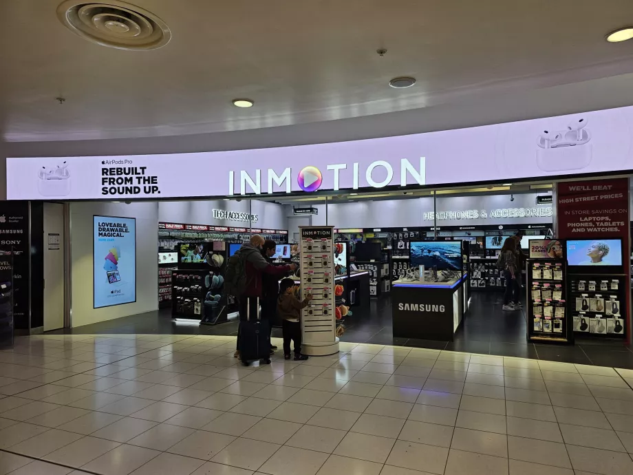 "Inmotion" parduotuvė, tranzito zona