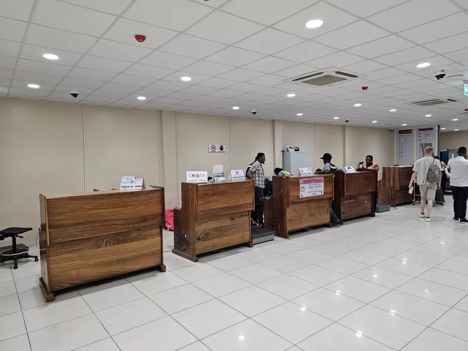2B terminalas, registracijos langeliai