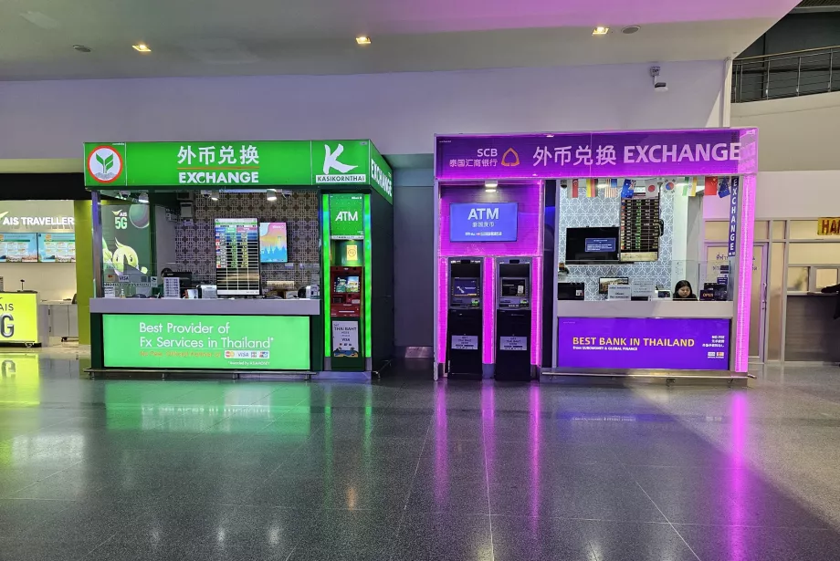 Valiutos keitimas, Puketo oro uostas