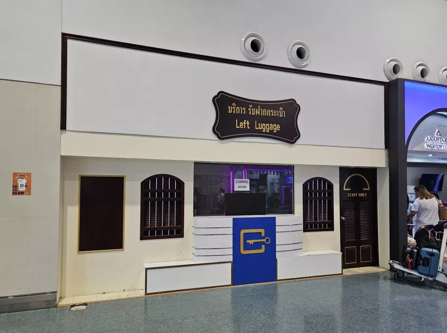 Bagažo saugykla, Puketo oro uostas