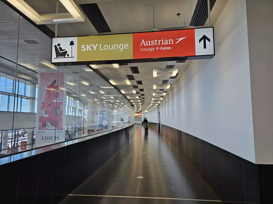 Salės prie išvykimo vartų F