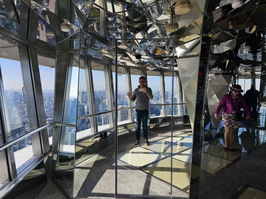 Aš ant viršutinio denio