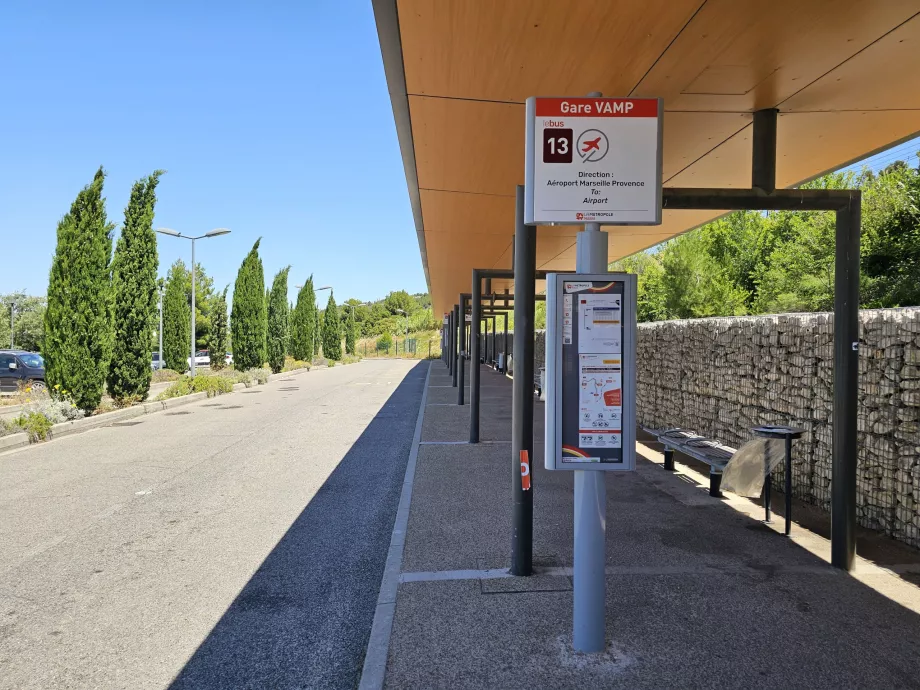 Autobusų stotelė oro uosto kryptimi