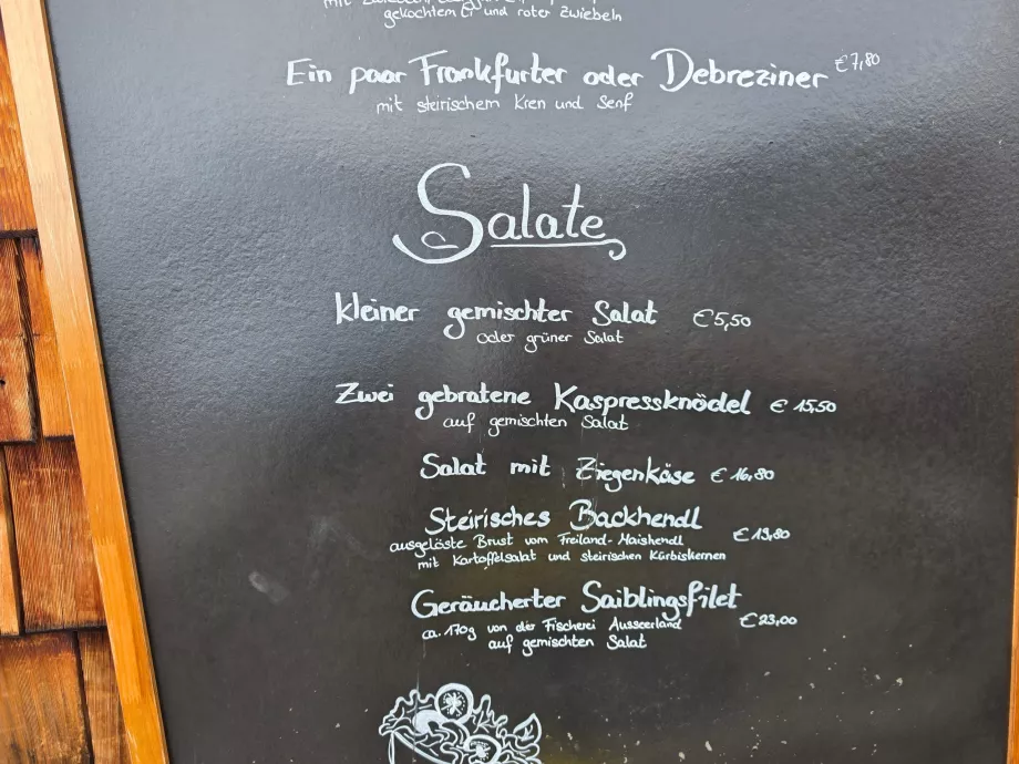 Kainos restoranuose