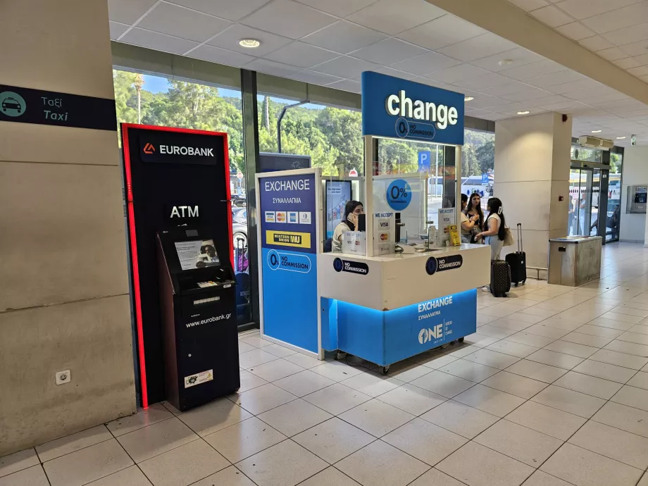 Valiutos keitimas ir bankomatas Eurobank
