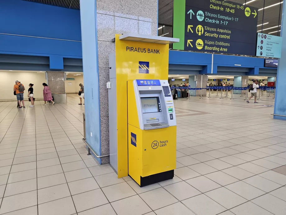 Pirėjo banko bankomatas
