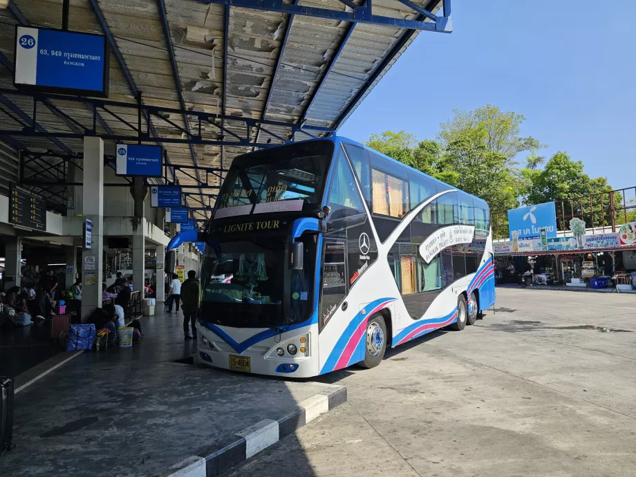 2 autobusų terminalas, autobusas į Bankoką