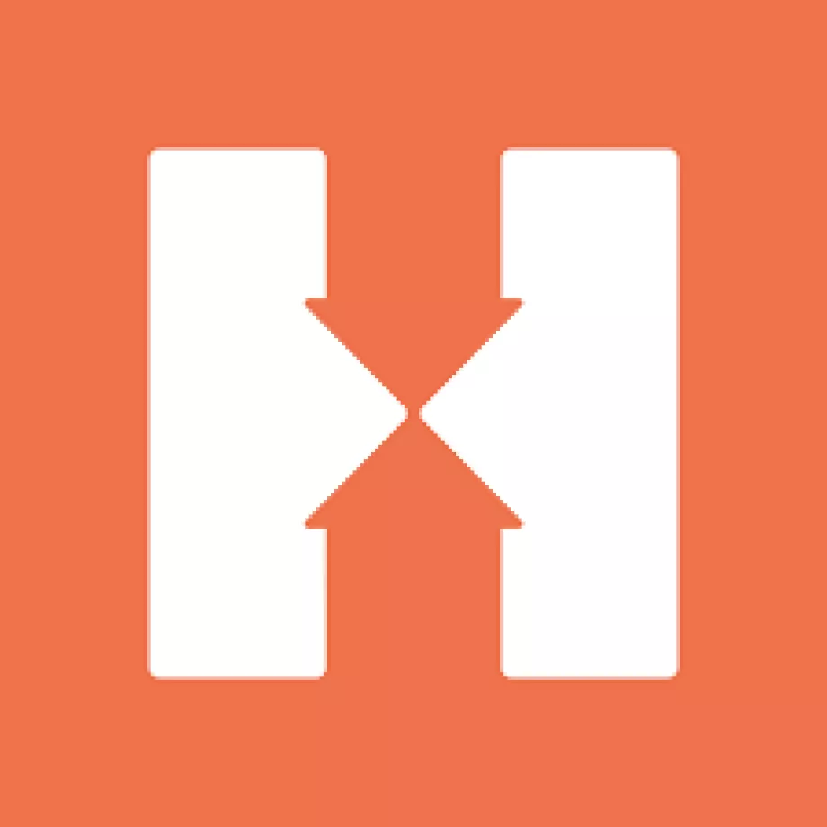 "Hostelworld" logotipo nuolaida