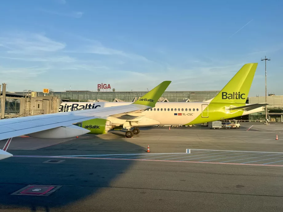 Rygos RIX oro uostas ir "airBaltic