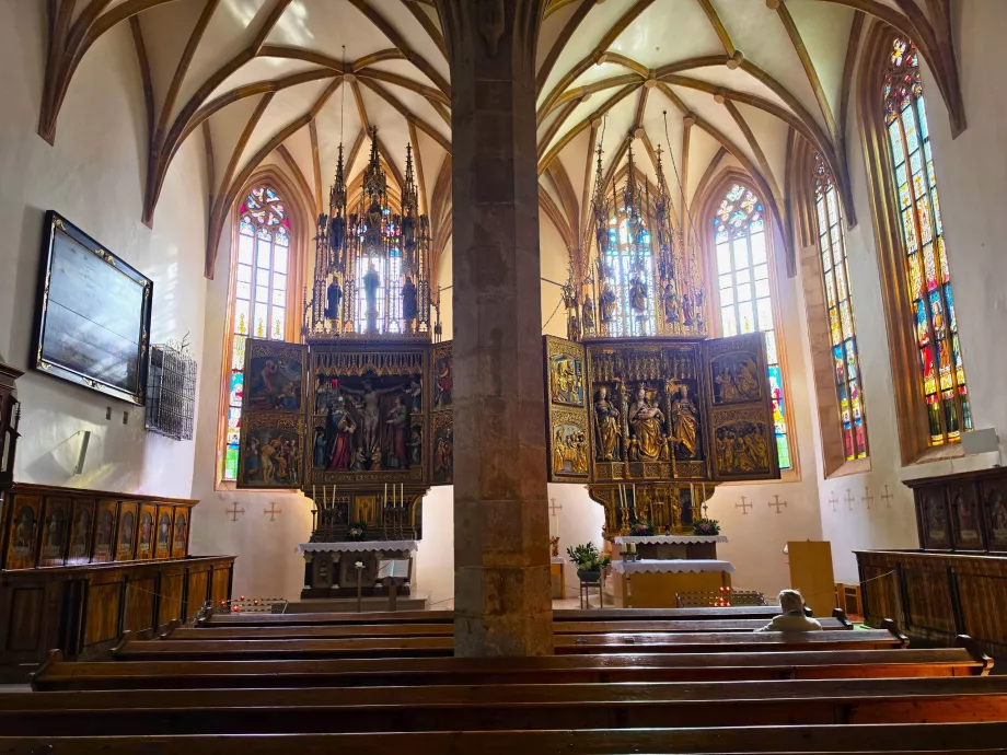 Garsūs altoriai Hallstato katalikų bažnyčioje