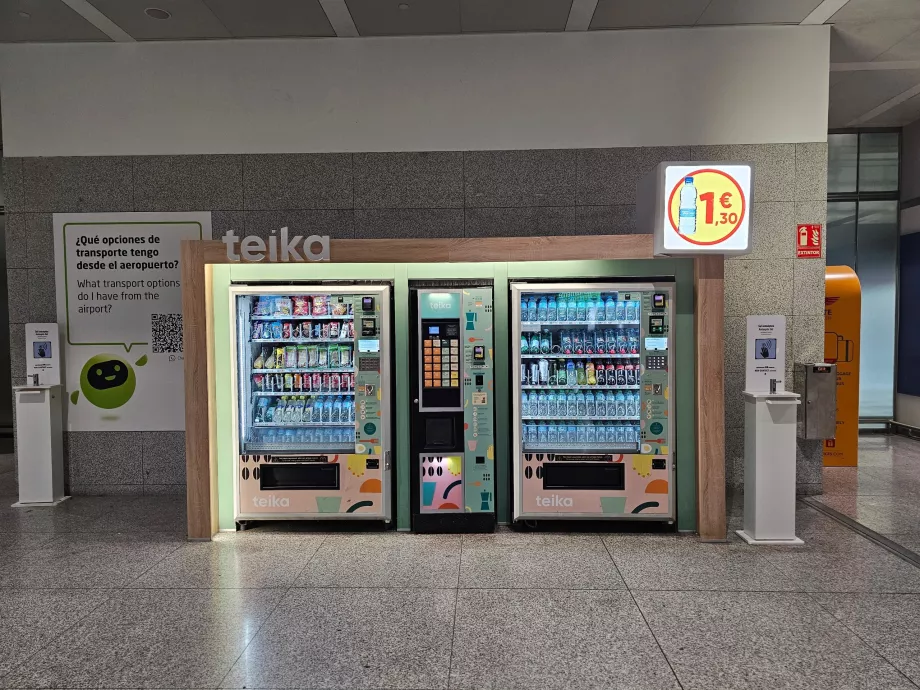 Gėrimų, sumuštinių ir saldumynų automatai