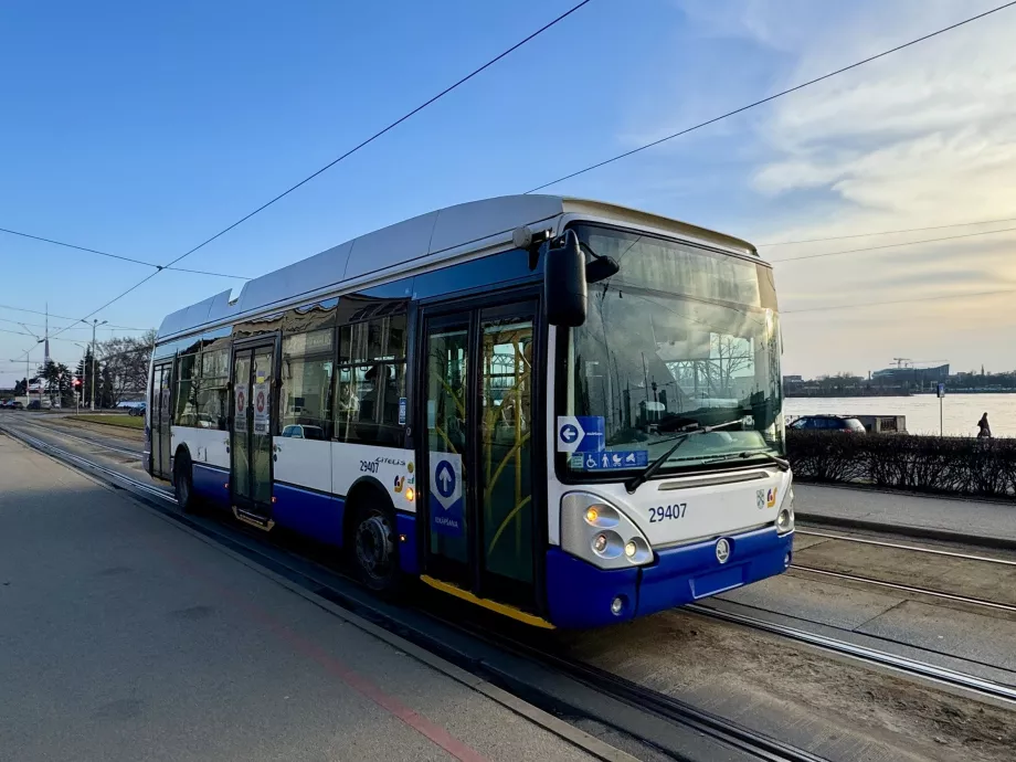 Autobusas Rygoje