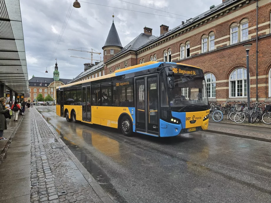 Kopenhagos viešojo transporto autobusas