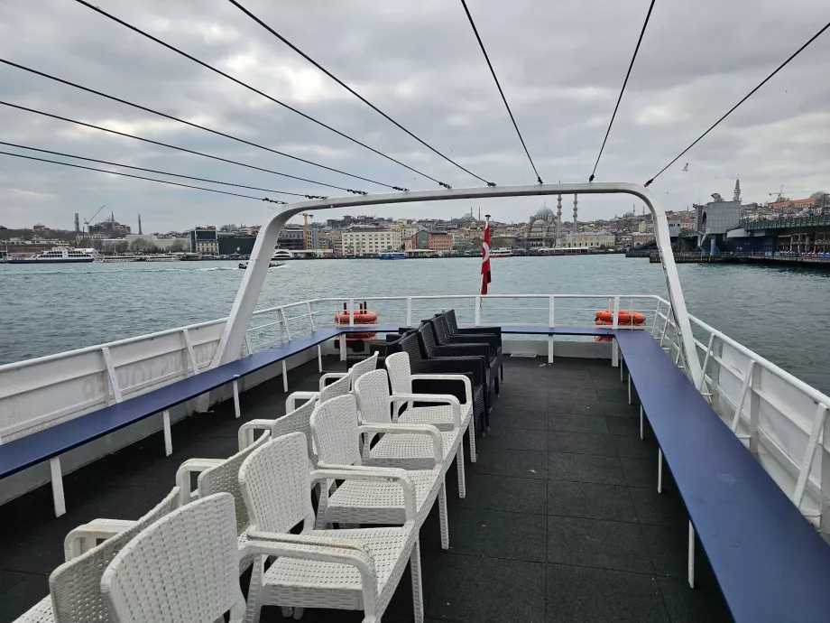 Viršutinis laivo denis Mergelės bokšte