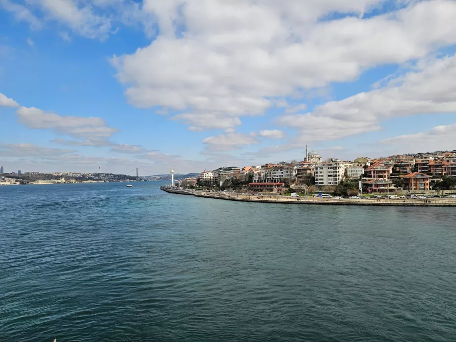 Vaizdas iš Mergelės bokšto