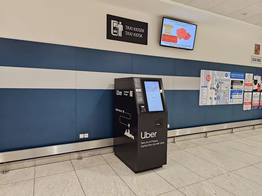 Kioskas UBER užsakymui