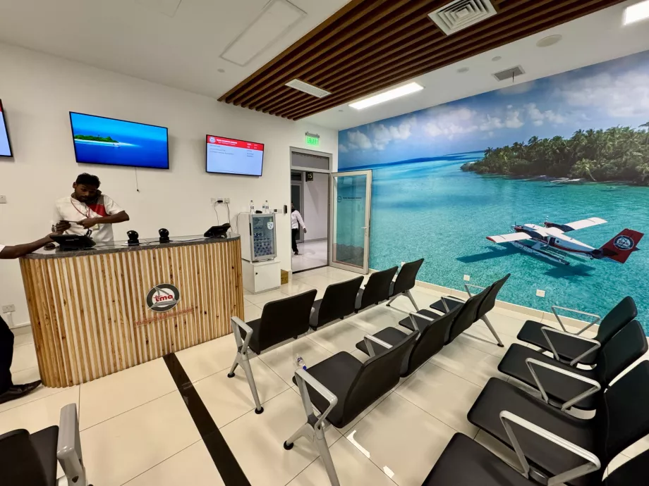 Išvykimo vartai Trans Maldivian Airways