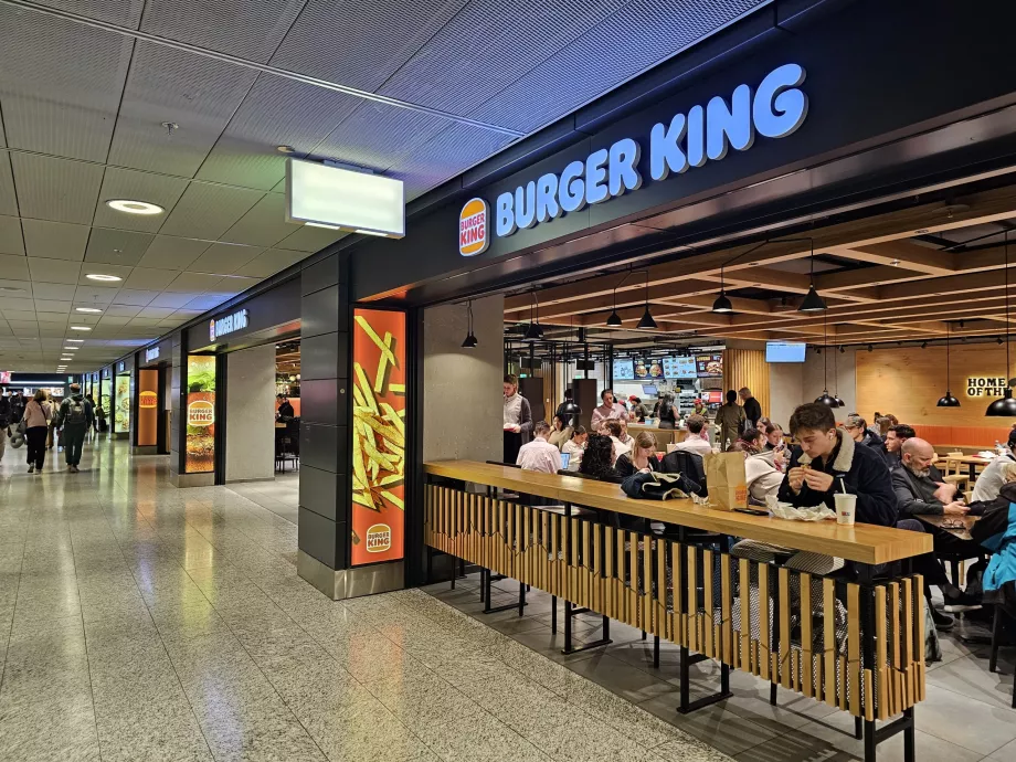 Maisto prekių parduotuvė, "Burger King" (tranzito zona)